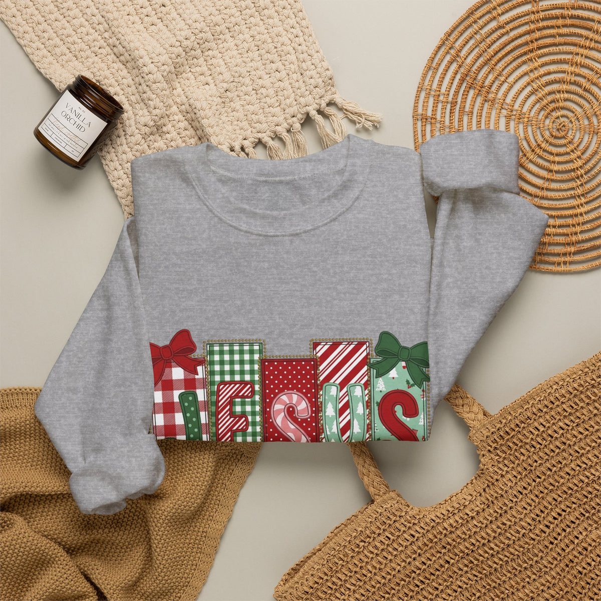 Jesus Is the Reason for the Season Crewneck Sweatshirt