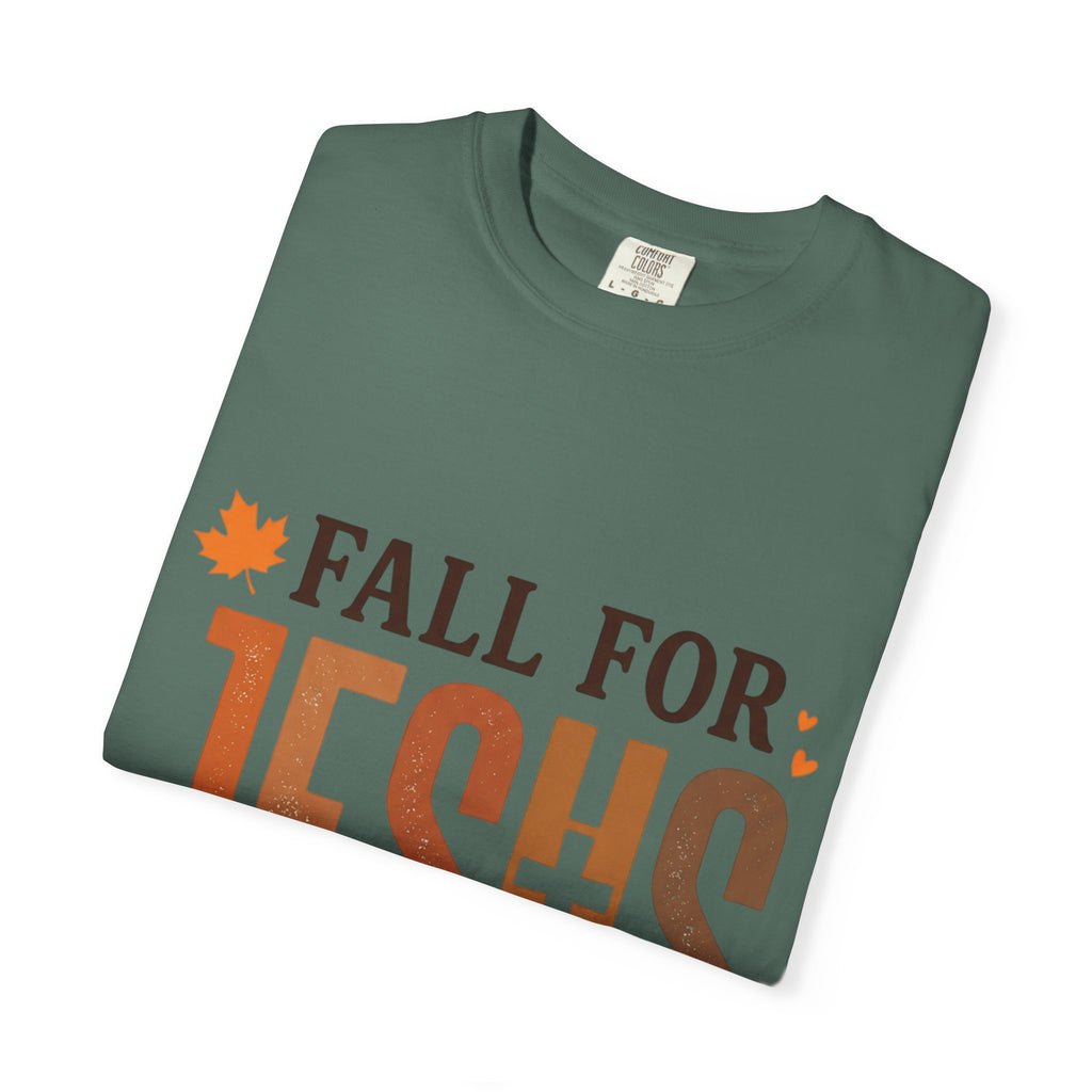 Fall for Jesus He Never Leaves Christian T-Shirt