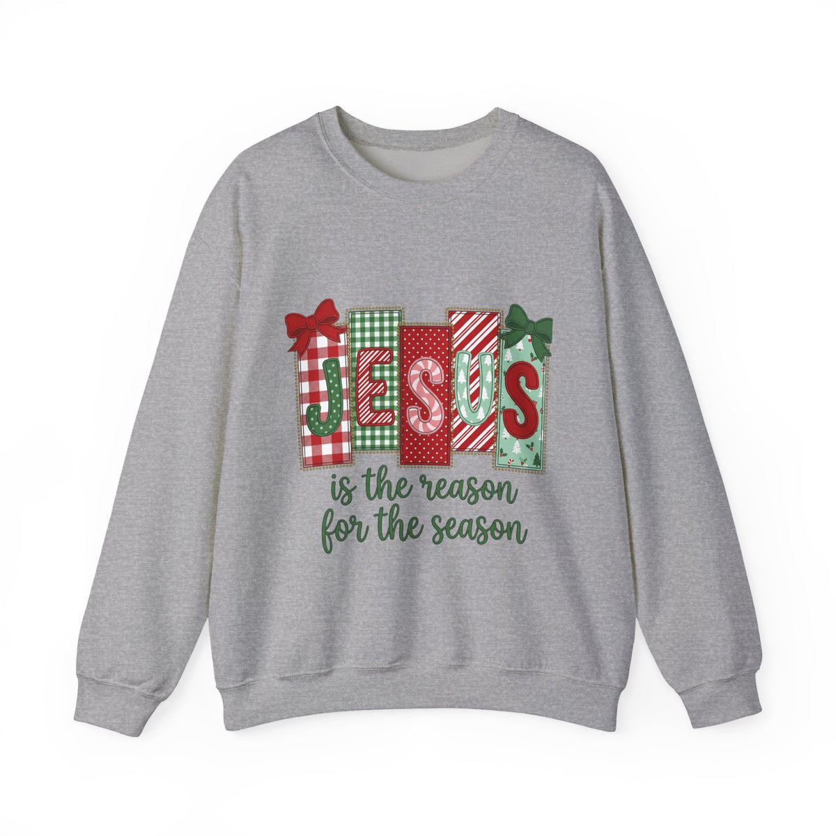 Jesus Is the Reason for the Season Crewneck Sweatshirt