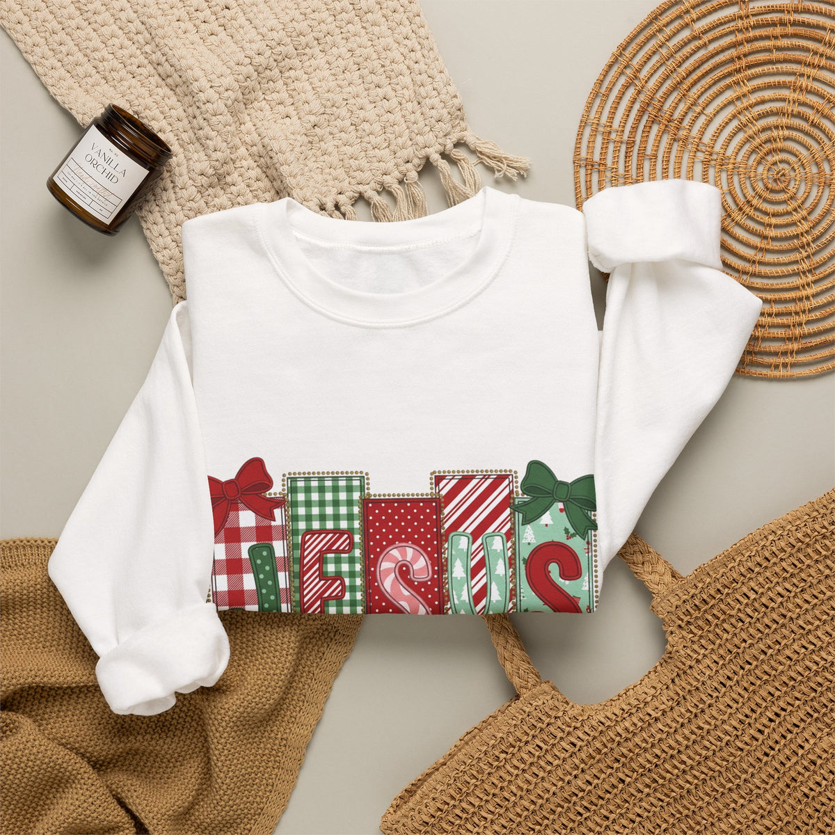 Jesus Is the Reason for the Season Crewneck Sweatshirt