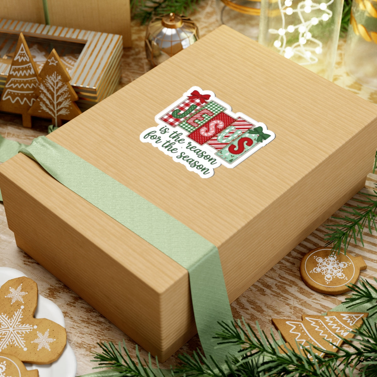 Jesus Is the Reason for the Season Christmas Sticker