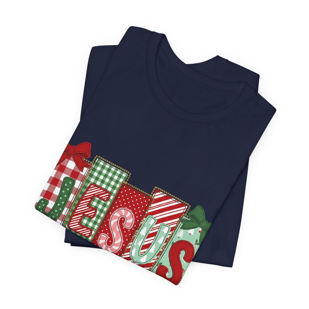 Christmas Jesus Tee - "Jesus Is the Reason for the Season" Holiday Shirt