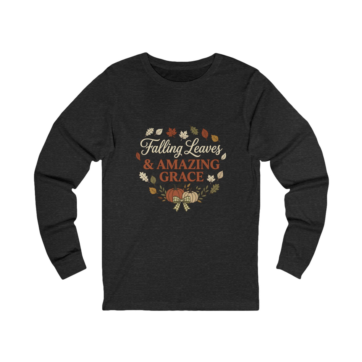 Falling Leaves & Amazing Grace Long Sleeve Tee