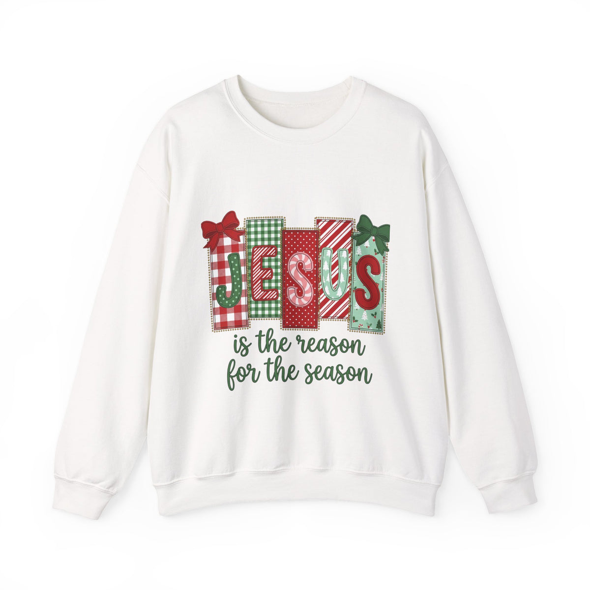 Jesus Is the Reason for the Season Crewneck Sweatshirt