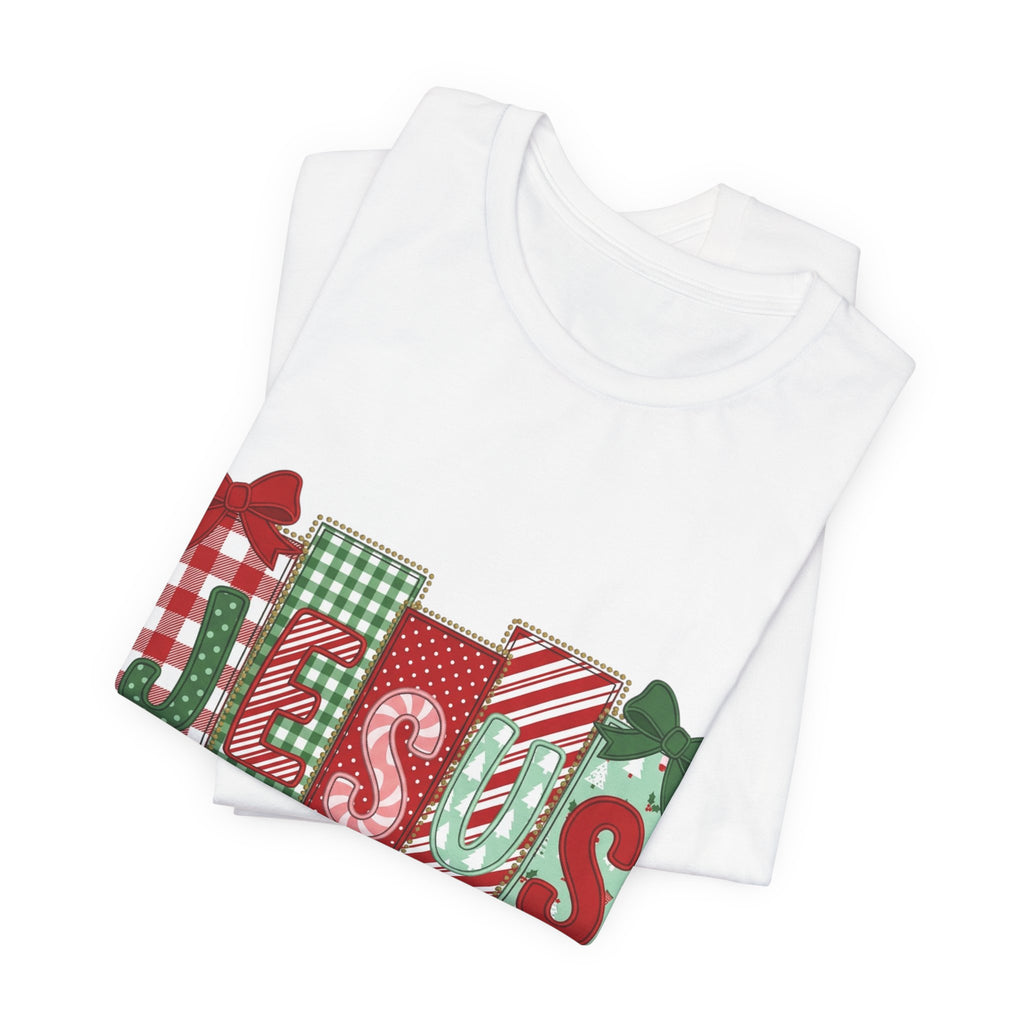 Christmas Jesus Tee - "Jesus Is the Reason for the Season" Holiday Shirt