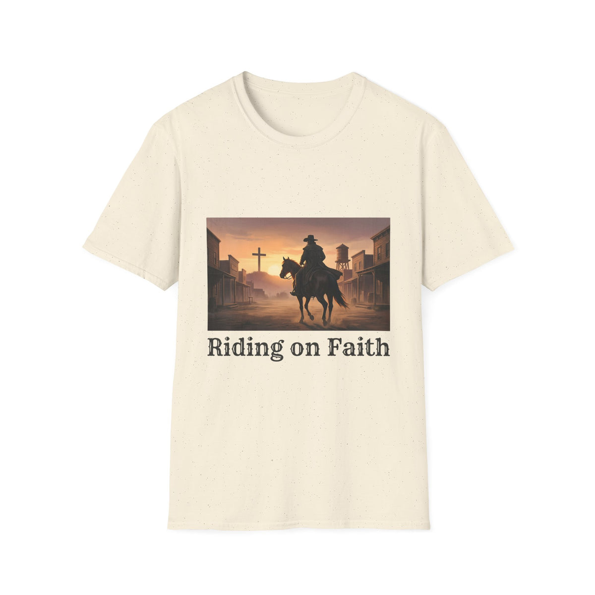 Western Riding on Faith Graphic Tee