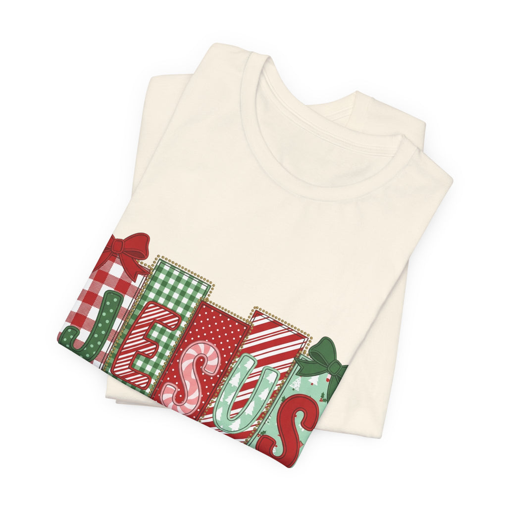 Christmas Jesus Tee - "Jesus Is the Reason for the Season" Holiday Shirt