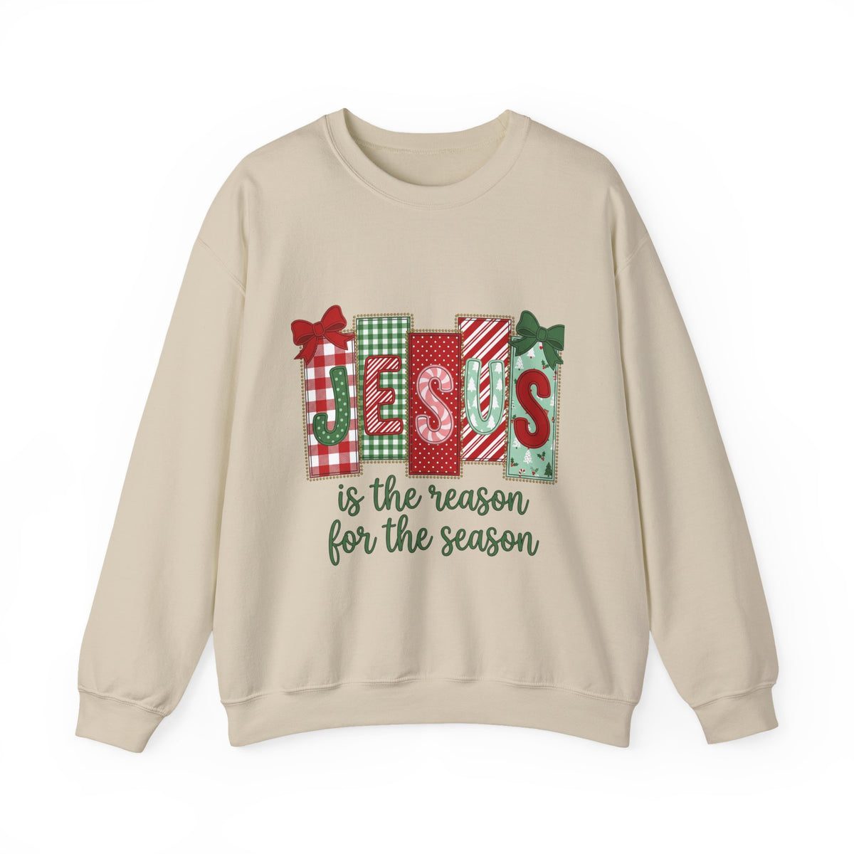 Jesus Is the Reason for the Season Crewneck Sweatshirt